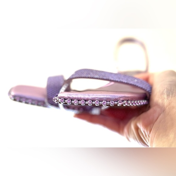 GIANNI BINI ELENA BLING STUDDED LOW DETAIL SLINGS - Picture 7 of 9